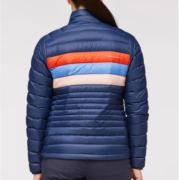 Cotopaxi Women’s XL Fuego Down Jacket Puffer Puff  NWT ink/rosewood - Picture 3 of 6